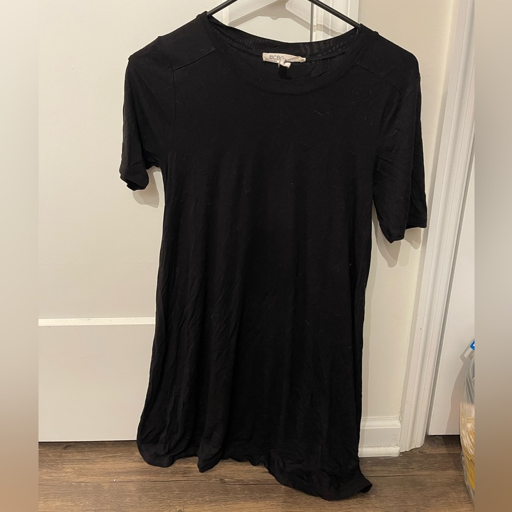 BCBGeneration Black TShirt Dress (S)